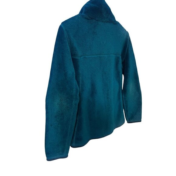 Patagonia Womens Synchilla Snap-T Fleece Pullover Teal, WIND RESISTANT, OUTDOORS - Picture 8 of 8